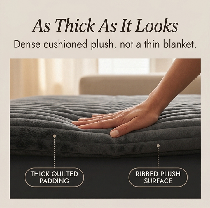 Pawlora™ – Plush Non Slip Couch Protector for Pets