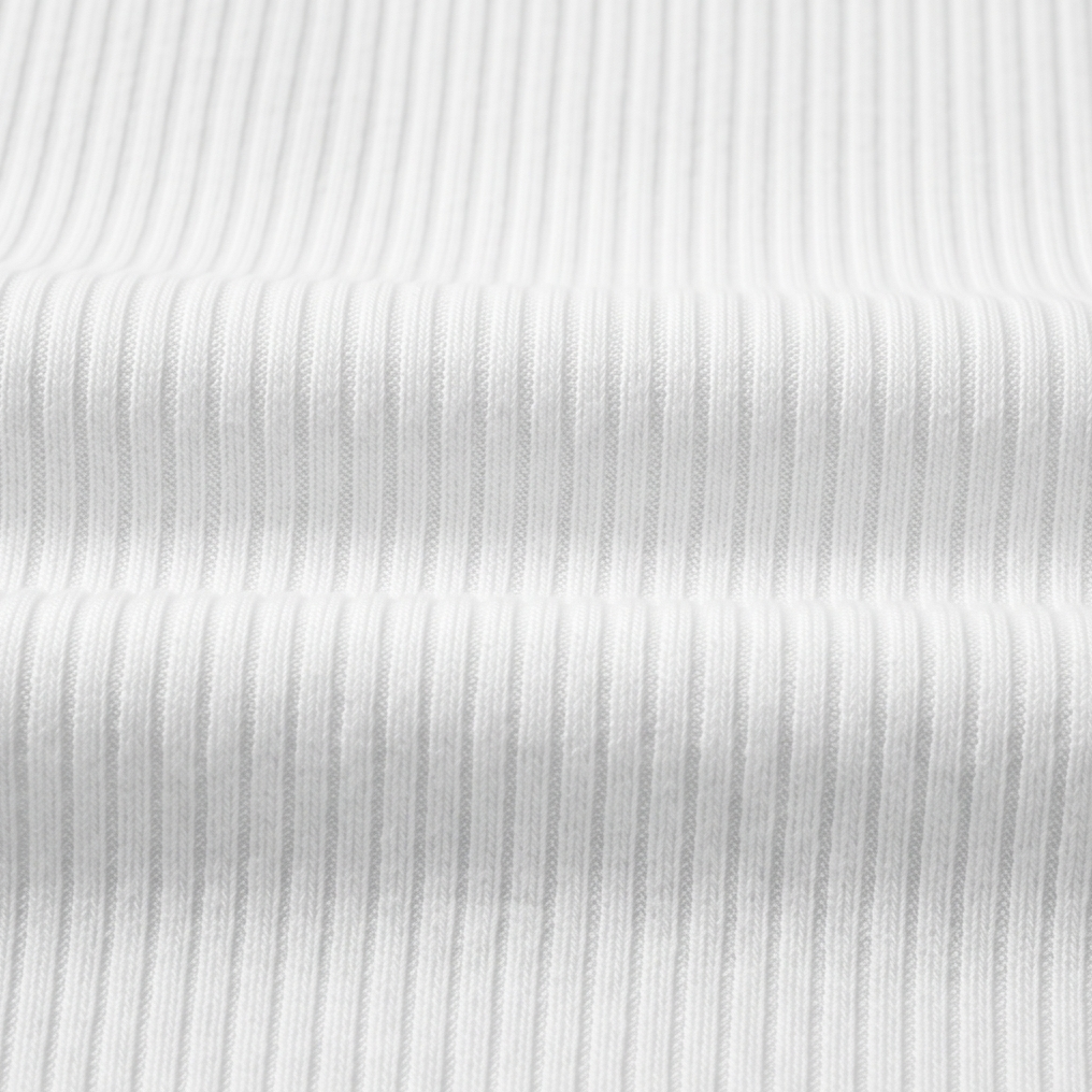 Lunella™ Ribbed V-Neck Tank with Built-In Bra