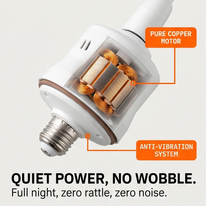 Socketcool™ Screw-in Ceiling Fan with LED Light & Remote