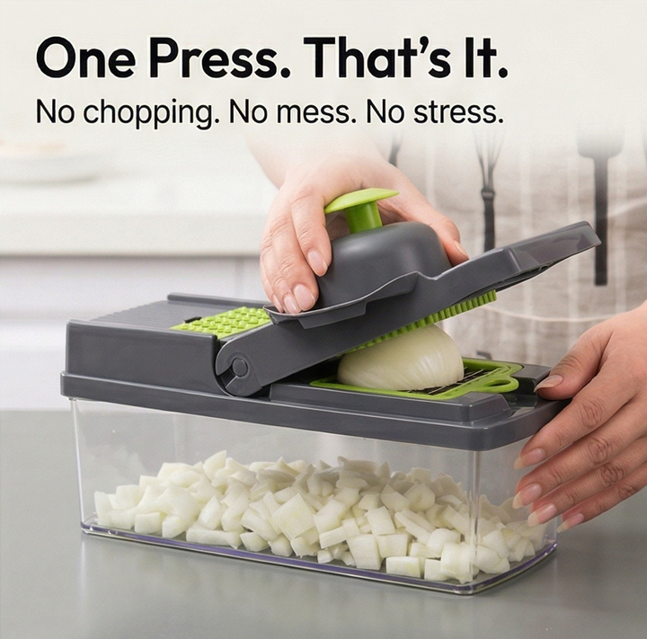 Slicera™ – All in One Veggie Prep Station