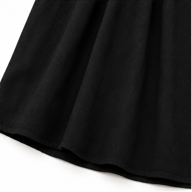 Soléra – Boho Ruffle V-Neck Maxi Dress with Roll-Up Sleeves