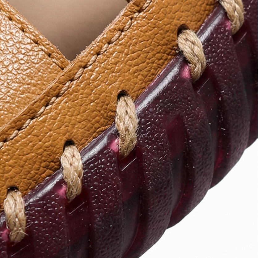 Solara™ – Hand Stitched Leather Comfort Sandals