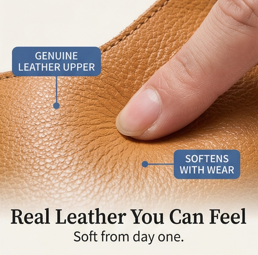 Solara™ – Hand Stitched Leather Comfort Sandals