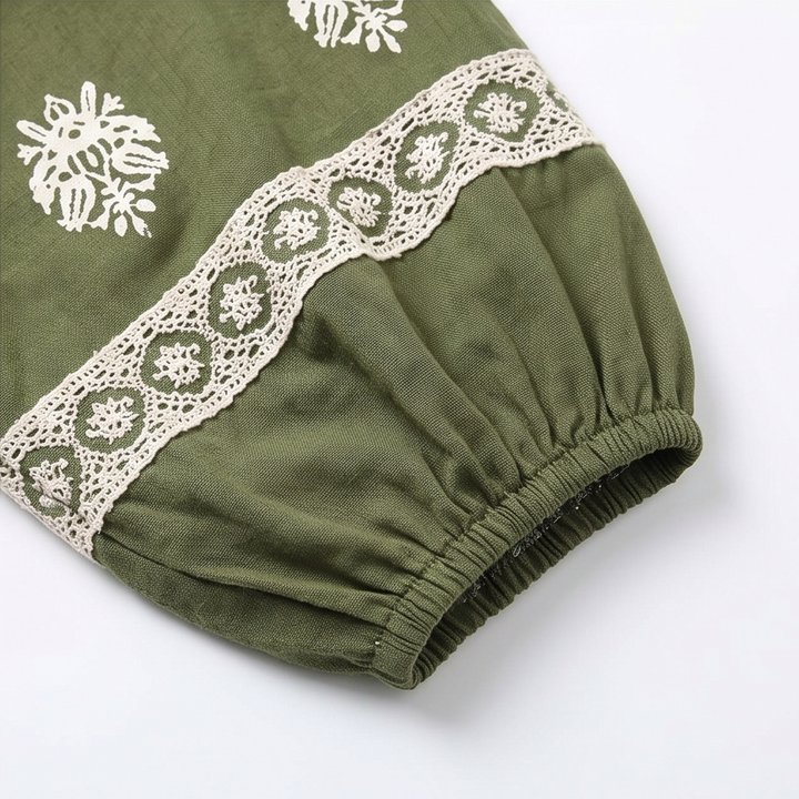 Solenne™ – Bohemian Off-Shoulder Matching Set