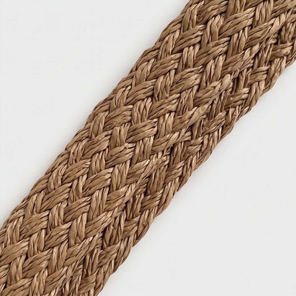 Solenne™ – Handwoven Straw Tote with Zip Lining