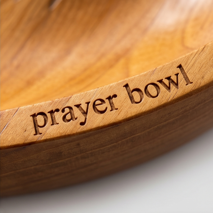 Soluna™ – Heart-Shaped Prayer Bowl with 24 Blessing Cards