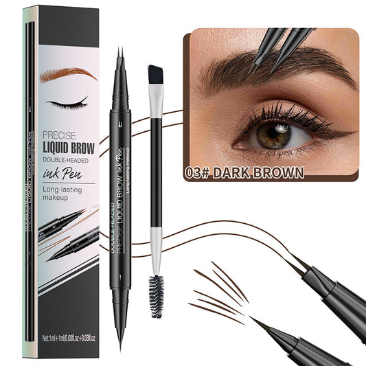 Browvella™ – 2 in 1 Liquid Brow Pencil (1+1 Free)