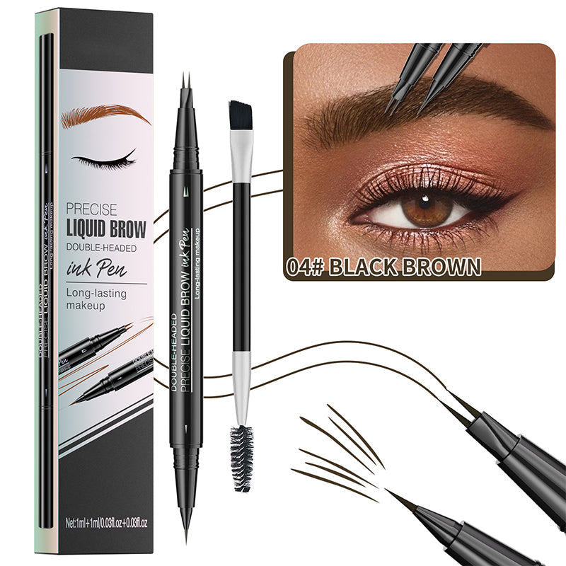 Browvella™ – 2 in 1 Liquid Brow Pencil (1+1 Free)
