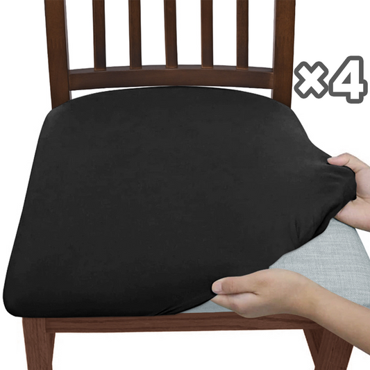 Coverelle™ – Stretch Chair Covers for Daily Protection (4 Pcs)