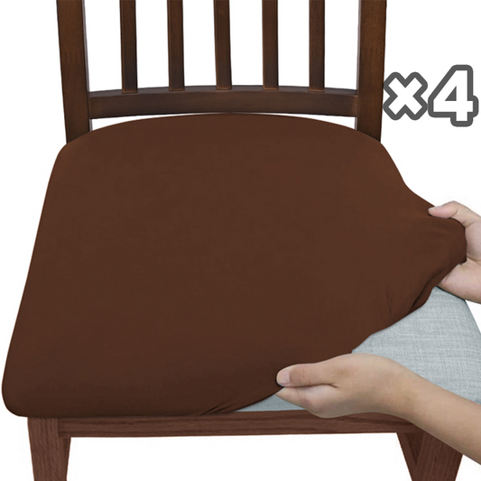 Coverelle™ – Stretch Chair Covers for Daily Protection (4 Pcs)
