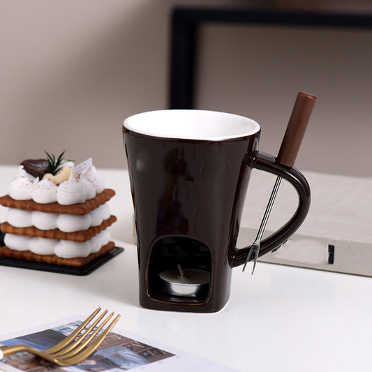 Cocozy™ – Ceramic Chocolate Fondue Mug