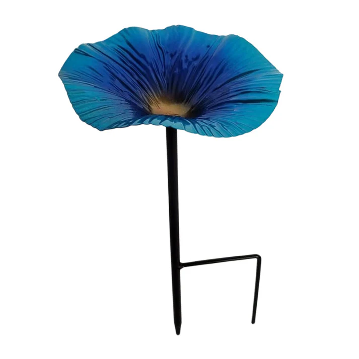 Floressa™ – Hand Painted Flower Bird Feeder Stake