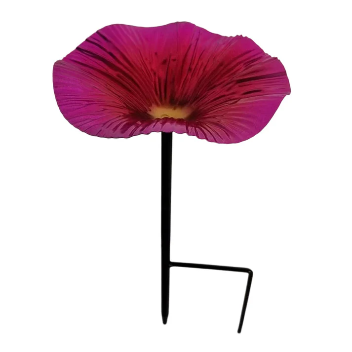 Floressa™ – Hand Painted Flower Bird Feeder Stake