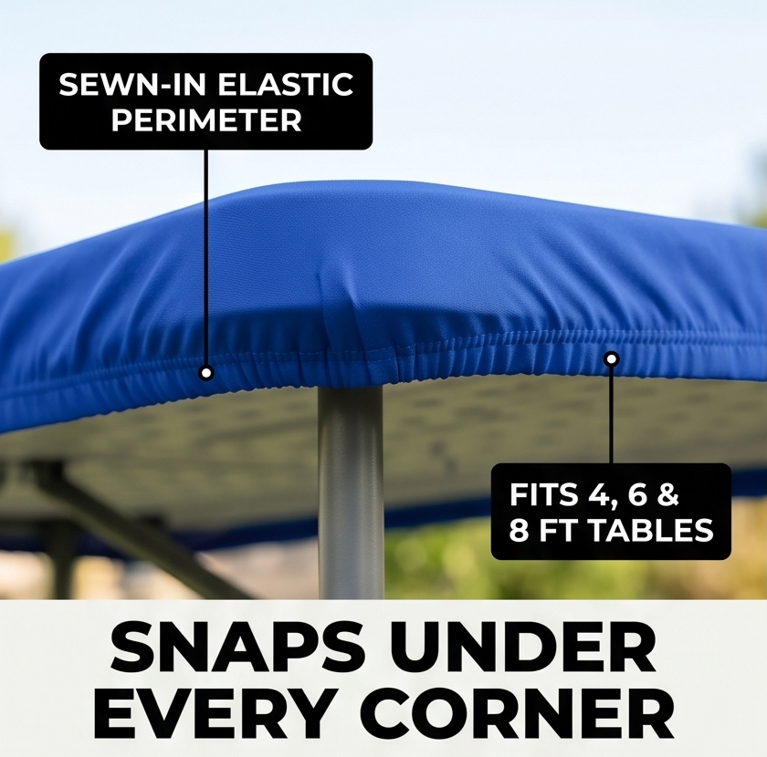 Tabliq™ – Stretch Tablecloth with Elastic Edges