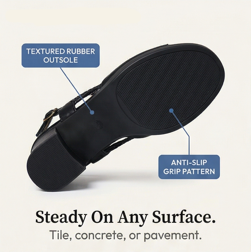 Tessara™ – Breathable Woven Summer Heel Sandals