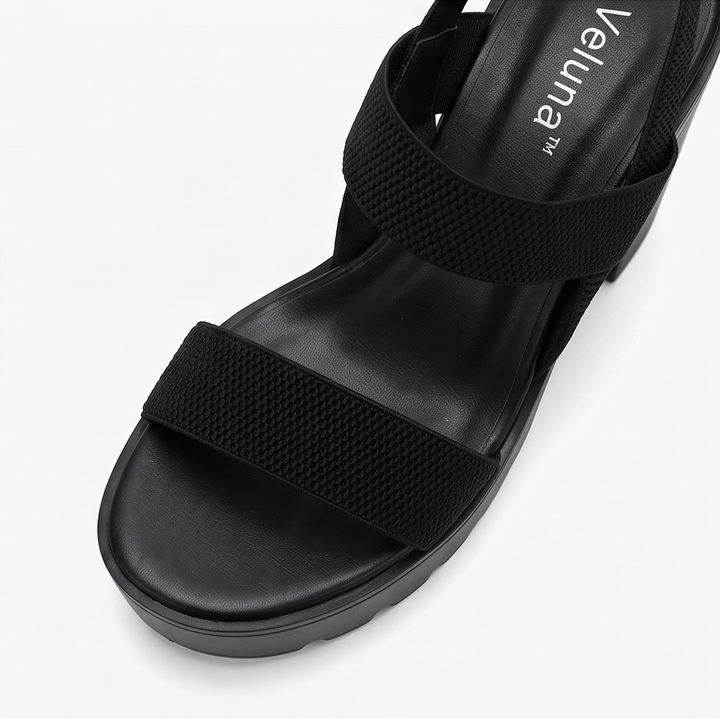 Veluna™ – Chunky Platform Heel Sandals