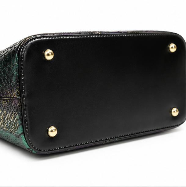 Vestralia – Iridescent Snakeskin Tote Bag