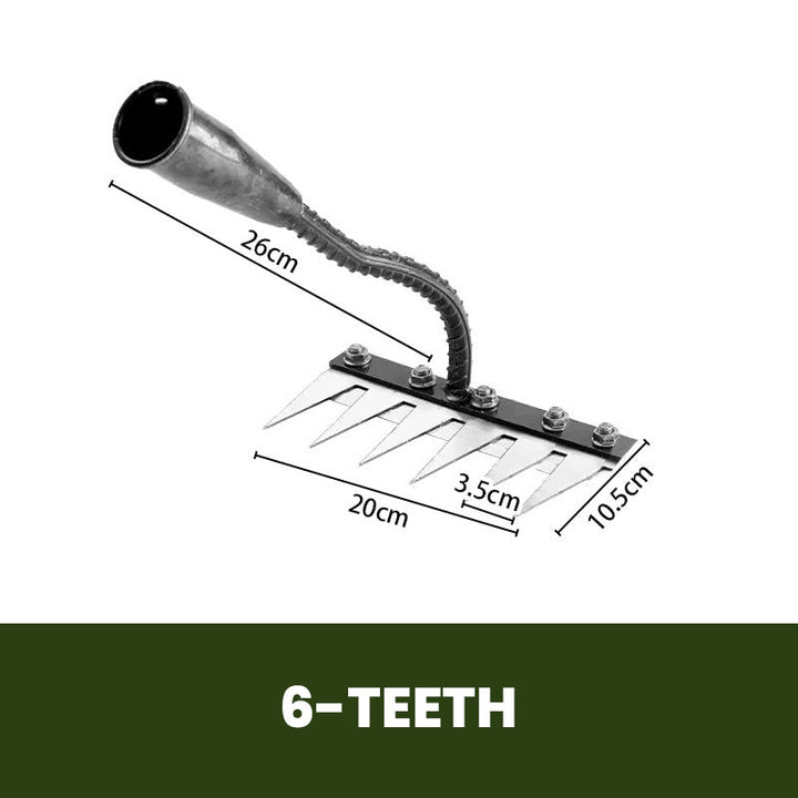 Rootgrip™ – Heavy Duty Garden Weeding Rake